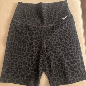 Nike leopard shorts